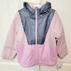 Carter's Little Girls' Size Medium 5/6 Lightweight Fleece Lined Jacket NWT - Picture 1 of 12
