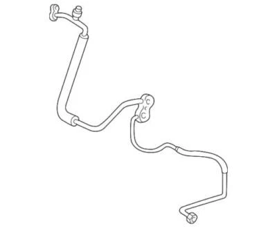 Genuine GM 1997-2004 Chevrolet Corvette Base Z06 Pressure Hose Assembly 19213199 - Image 1 of 2