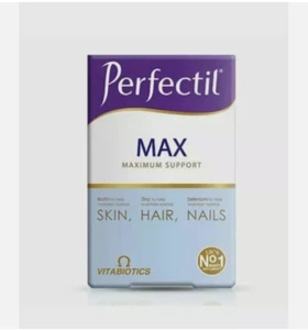 Vitabiotics Perfectil Max Support Healthy Skin Hair Nails Nutri-Demal 84 Tab/Cap - Picture 1 of 1