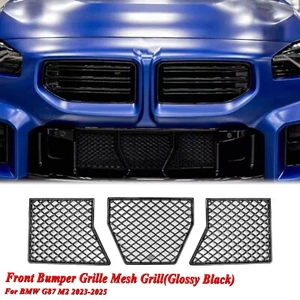 Frontstoßstange Gitter Kühlergrill Für BMW G87 M2 2023-2024 Schwarz - Picture 1 of 20