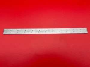 Brown & Sharpe 599-316-1204 12" Zollstock AUF LAGER    - Bild 1 von 3