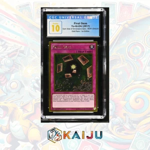 Yu-Gi-Oh! Final Geas MVP1-ENG29 Gold Rare 1st Edition CGC PRISTINE 10 - Pop 1/1 - Picture 1 of 3