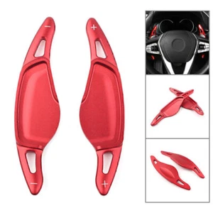 Pair Alu Steering Wheel Paddle Shifter Extension For BMW 5 7 Series X3 X4 X5 - Picture 1 of 10