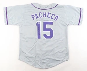 Jordan Pacheco Colorado Rockies Signed Jersey (JSA COA) Infielder / Catcher - Picture 1 of 6