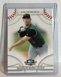 Madison Bumgarner 2008 Donruss Threads Pre rookie San Francisco Giants - Picture 1 of 2