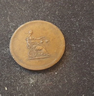 NN138 Columbia Farthing token, circa 1820 High Grade Very rare type - Image 1 of 2