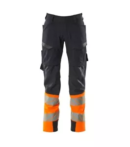Pantalón de trabajo elástico Mascot Accelerate *talla 38,5 cintura x 30 pierna* MEDIDO NUEVO - Imagen 1 de 10