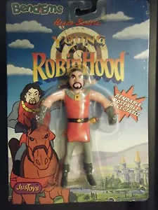 JUSTOYS 1991 HANNA BARBERA NOTTINGHAM JOVEN ROBIN CAPUCHA 5"" HIGUERA CURVA NUEVA SELLADA - Imagen 1 de 1