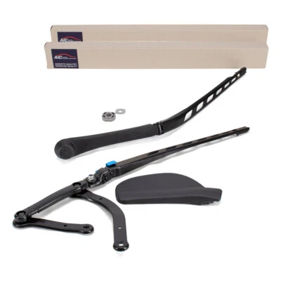 2x AIC Frontwischerarm Wischerarm für BMW 5er E60 E61 6er E63 E64 vorne - Bild 1 von 3