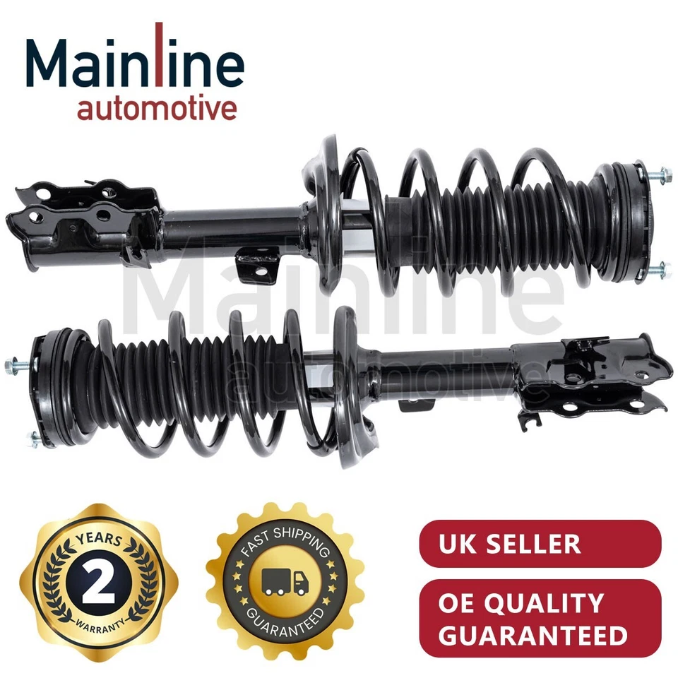 Shock Absorber Strut & Coil Spring Assembly for Ford Fiesta Front L/R SET Diesel - Image 1 of 4