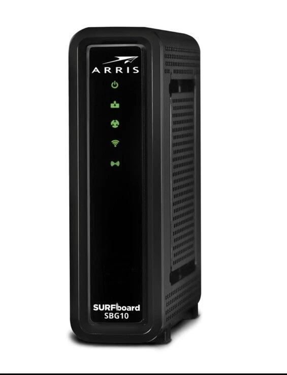 ARRIS SURFboard SBG10 DOCSIS 3.0 16 x 4 Gigabit Cable Modem - Image 1 of 2