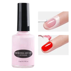 Liquid Latex For Nails Peel Off Cuticle Guard For Nail Polish Skin Barrier Prot - Picture 1 of 12