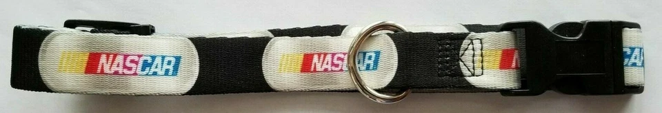 NEW NASCAR DOG COLLAR ADJUSTABLE NYLON LICENSED CHOOSE DRIVER - Image 1 of 1