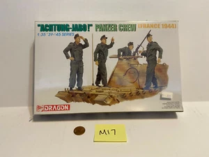 Military Model Kit Dragon 1:35 Achtung-Jabo Panzer Crew France 1944 - Picture 1 of 2