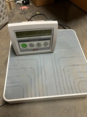 Used Rice Lake Healthweigh Digital Medical Scale #140-10-7N 600 lb Cap BMI Kg Lb - Image 1 of 4