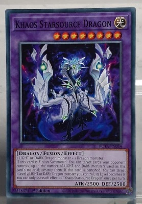Playset 3x Khaos Starsource Dragon - ROTA-EN034 - Rage of the Abyss - EN/NM - Bild 1 von 2