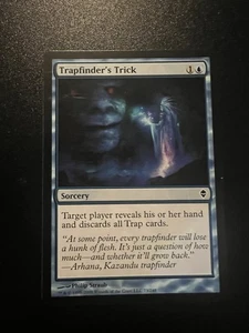 Trapfinder's Trick 73/249 Zendikar Magic The Gathering MTG Blue - Bild 1 von 2