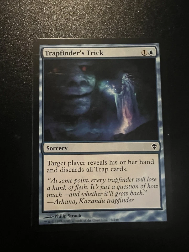 Trapfinder's Trick 73/249 Zendikar Magic The Gathering MTG Blue - Image 1 of 2