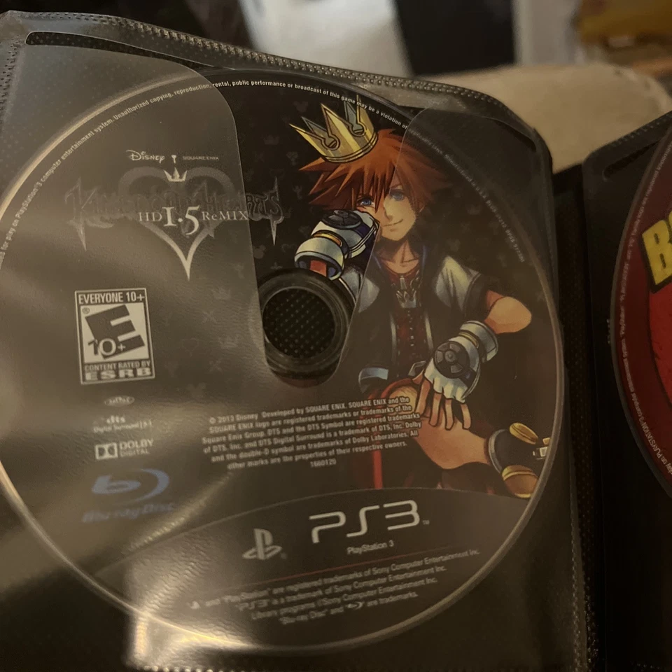 SOLO DISCO JUEGO KINGDOM HEARTS HD 1.5 REMIX (SONY PLAYSTATION 3, 2013) PS3 Foto 1 de 1