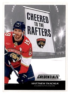 2024-25 Cheered to the Rafters Matthew Tkachuk Florida Panthers #CR-MT - Picture 1 of 2