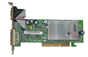 Genuine Sapphire 1024-5C37-12-SA ATI Radeon 9550SE 128MB AGP Video Card - Picture 1 of 5