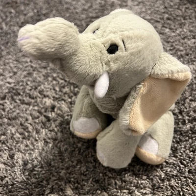 GANZ Velvety Elephant HM167 Stuffed Plush Lovey Animal EUC - Image 1 of 4