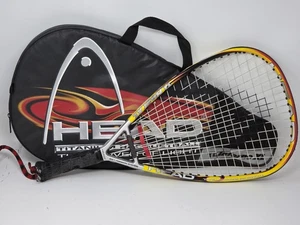 HEAD Racquetballschläger Ti Inferno XL Titanium 3 7/8" Grip mit Zip Case schön - Bild 1 von 17