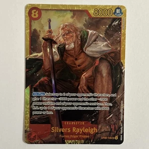 Silvers Rayleigh (SEC) OP08-118 One Piece CCG Two Legends Near Mint Single! - Picture 1 of 2