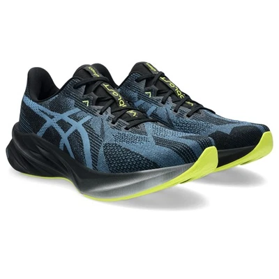ASICS Men's Dynablast 5 Running Shoes, Black/Winter Sea - Image 1 of 4