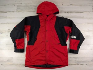 Vintage Y2K North Face Jacket Mens Large Black Red Goretex Damaged* - Picture 1 of 21