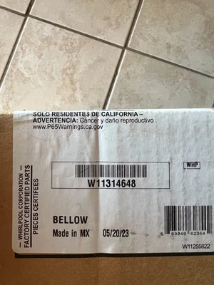 Fuelle de bota de puerta Whirlpool W11314648 Foto 1 de 4