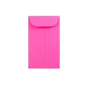 JAM Paper #3 buste colorate business monete 2,5 x 4,25 rosa ultra fucsia - Foto 1 di 2