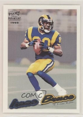 1999 Pacific Paramount Isaac Bruce #193 HOF - Image 1 of 2