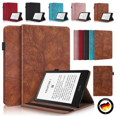 Custodia in pelle per Amazon Kindle Paperwhite 11th gen 2021 astucci cover custodia protettiva - Immagine 1 di 4