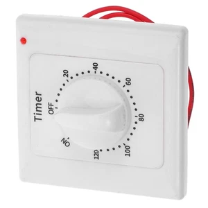 Timer for Lights Timers Lamps Indoor Electric Switch Bathroom Fan - Picture 1 of 12