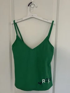 Roxy Adjustable Teeny Tankini Halter Swim Top Women's Sz SMALL - Picture 1 of 2