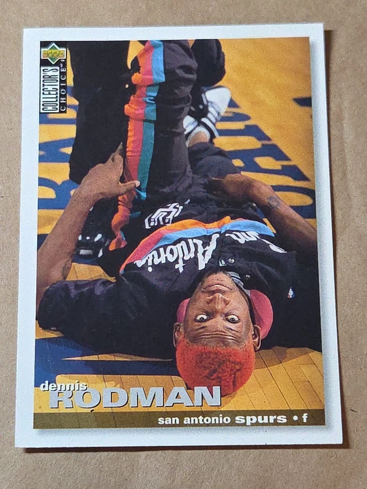 1995-96 Upper Deck Collector's Choice International French I - Dennis Rodman... - Image 1 of 2