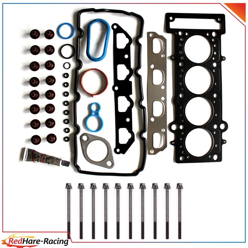 Head Gasket Set Bolts For Mini Cooper 1.6L 2002 2003 2004 2005 2006 2007 2008 - Image 1 of 1