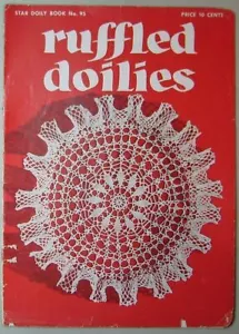 Crochet Pattern Book Coats & Clarks Ruffled Doilies Book No. 95 - Picture 1 of 1
