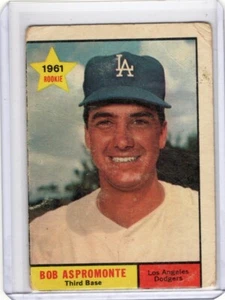 1961 Topps #396 Bob Aspromonte - Picture 1 of 2