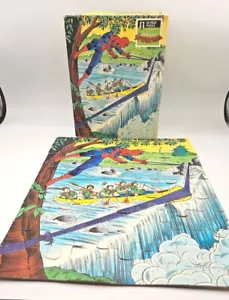 Marvel The Amazing Spider-Man 63 Piece Puzzle Rainbow Works 1988 100% Complete - Picture 1 of 9