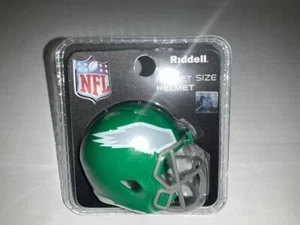 PHILADELPHIA EAGLES 2023 KELLY GREEN POCKET HELMET RIDDELL NEW SGA - Picture 1 of 4