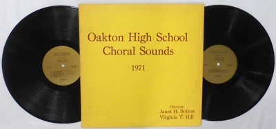 Oakton High School Choral Sounds 1971 Vinyl Stereo 2-LP, EX/EX - Image 1 of 4