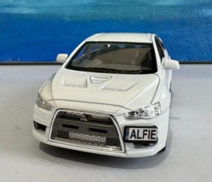 Mitsubishi Lancer Evolution X Diecast Model Play collectable fun metal detailed - Picture 1 of 13