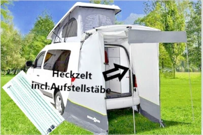 Heckklappenzelt Pilote ohne Gestänge  incl.Aufstellstangen für Caddy & Minivans - Bild 1 von 4