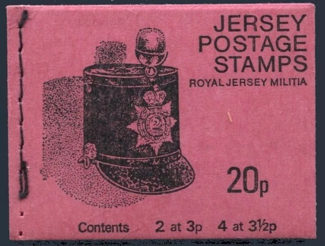 Jersey 39x2,40x4 20p booklet, MNH. Bailiwick issues, decimal currency, 1970. - Image 1 of 1