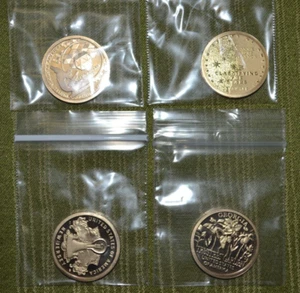2019 S American Innovation Dollar Coin 4 Proof Coin Set - Picture 1 of 1