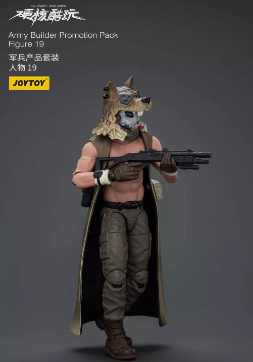 JOY TOYS JT9657 1/18 Army Builder Promotion Pack Figure 19 Mini Soldier Body Toy