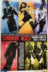 Smokin' Aces Original video release poster 27 x 40 Rolled - Picture 1 of 1