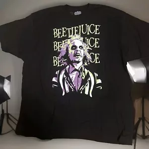 Black Bettle Juice Tee Shirt 2 XL - Picture 1 of 1